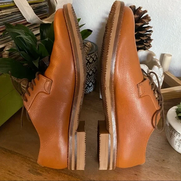 Nieman Marcus Gravati Leather Lace Up Shoes - Picture 8 of 10